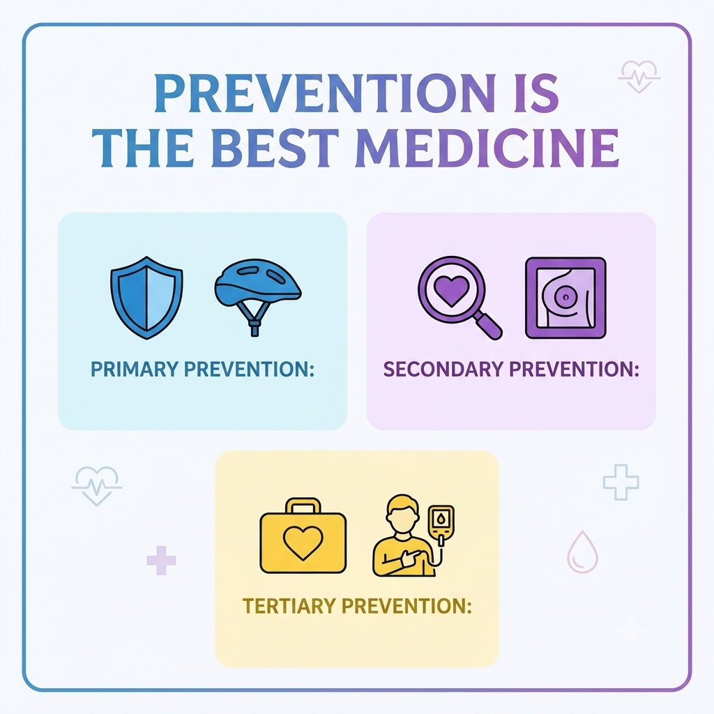 Understanding the Three Levels of Disease Prevention
