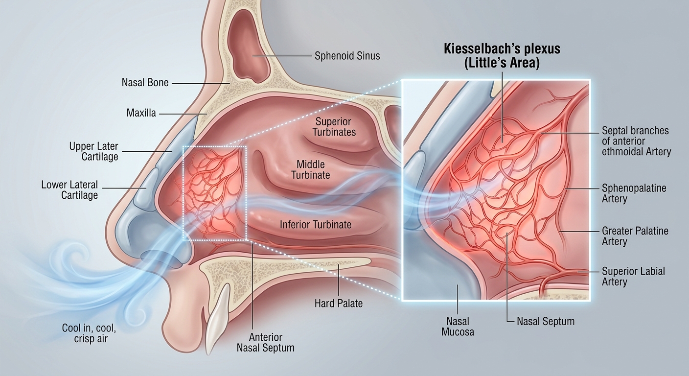 Navigating Anterior Epistaxis: Stepwise Management and Clinical pearls