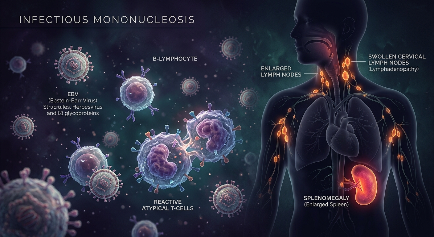 Infectious Mononucleosis: Pathophysiology, Clinical Features, Diagnostics, and Management